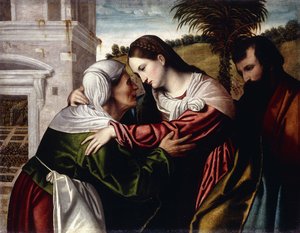 La Visitation - Moretto da Brescia