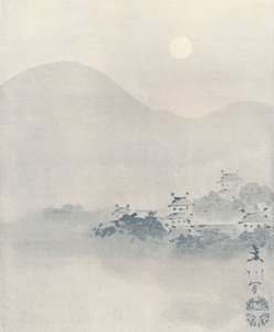 Brume du soir dans la vallée, vers 1801 - Mori Sosen