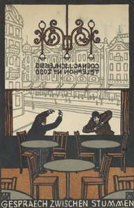 Conversation entre muets, 1907