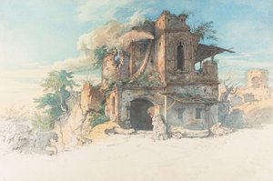 Illustration pour la ballade Der Gang nach dem Eisenhammer de Friedrich Schiller - Moritz Ludwig von Schwind