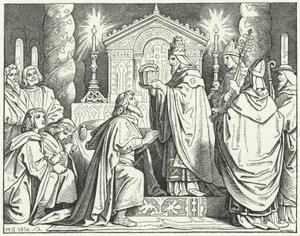 Couronnement de Charlemagne en tant qu