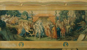 La belle Mélusine : III. La mariée - Moritz Ludwig von Schwind