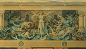 La belle Mélusine : V. Le sanctuaire - Moritz Ludwig von Schwind