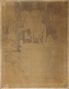 Scène de cimetière de l