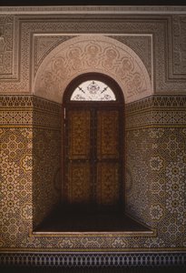 Kasbah de Thami El Glaoui, fenêtre - Moroccan School