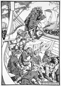 Harald à la belle chevelure, roi de Norvège, 9e ou 10e siècle - Morris Meredith Williams
