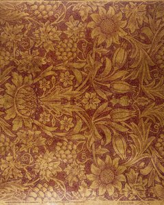 Papier peint "Tournesol" - Morris and Company