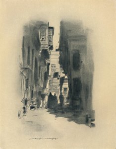 Une rue du Caire, 1903 - Mortimer L Menpes
