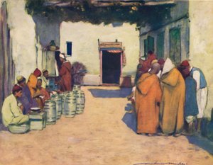 Une cour, 1903 - Mortimer L Menpes