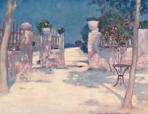 Un jardin, Athènes, 1903 - Mortimer L Menpes