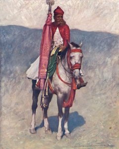 Un cavalier de Jaipur, 1903 - Mortimer L Menpes