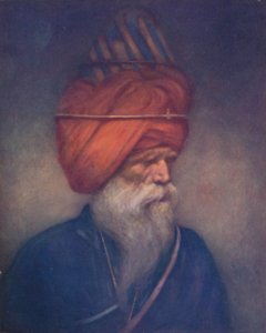 Un porteur de lance sikh