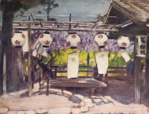 Soleil et lanternes, vers 1887, 1901 - Mortimer L Menpes