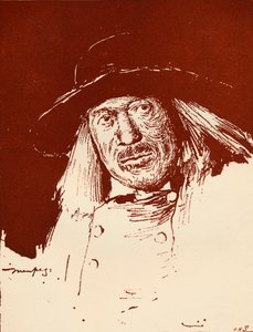Un paysan breton, vers 1898 - Mortimer Ludington Menpes