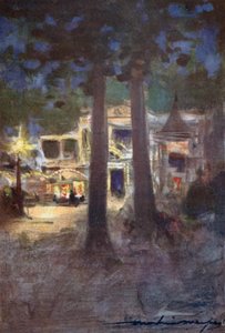 Un Café Chantant - Mortimer Ludington Menpes