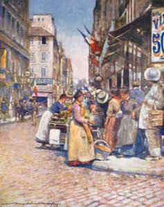 Un coin de la rue de Seine - Mortimer Ludington Menpes