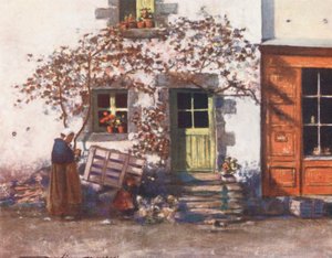 Un Cottage à Rochefort-en-Terre - Mortimer Ludington Menpes