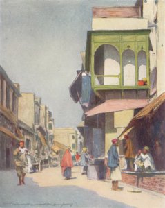 Une rue étroite, 1905 - Mortimer Ludington Menpes