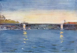 Après-midi sur la Seine - Mortimer Ludington Menpes