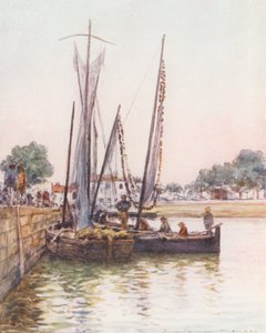 Bateaux de pêche, Concarneau - Mortimer Ludington Menpes