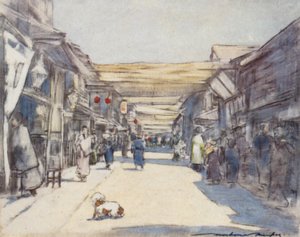 Rue du Chèvrefeuille - Mortimer Ludington Menpes
