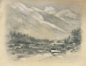 Quartier de Chamounix, 1903 - Mortimer Ludington Menpes