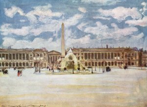 Place de la Concorde - Mortimer Ludington Menpes