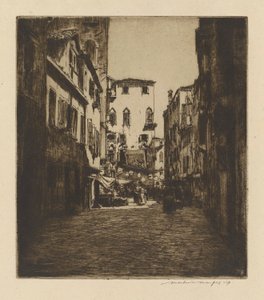 Une scène de marché