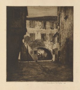 Dans une rue latérale, Chioggia - Mortimer Menpes