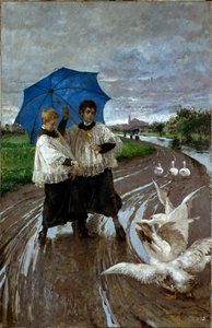 Le retour de la fête - Mose Bianchi