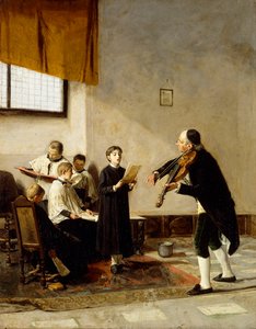À la veille de la fête - Mose Bianchi