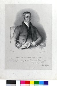 George Stephenson, Esqre., c.1830 - Moses the Younger (after) Haughton
