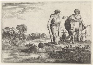 Argus demande à Mercure de rester avec lui - Moyses van Wtenbrouck