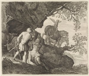 Mercure punit Battus - Moyses van Wtenbrouck
