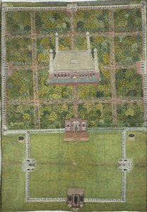 Mausolée de Jahangir à Lahore - Mughal School