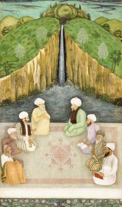 Sages en discussion religieuse - Mughal School