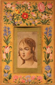 Jeune beauté, Iran, 1740-1750