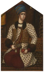 Portrait de Rustam Khan Zand - Muhammad Sadiq