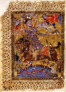 Illustration du Kitab al-aghani Livre des Chansons