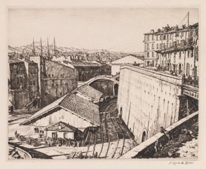 Hangars ferroviaires, Marseille - Muirhead Bone