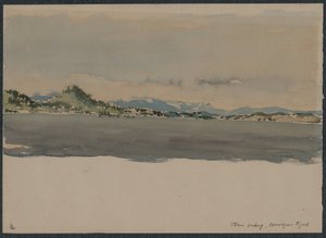 Fin de la tempête, Fijord norvégien - Muirhead Bone