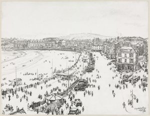 Weymouth et Portland lointain - Muirhead Bone
