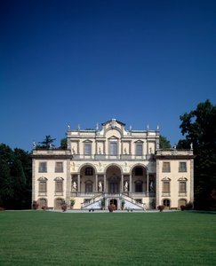 Façade de la Villa Mansi - Muzio (circle of) Oddi