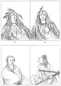 Flatheads, Nez Perces et Chinooks, 1841