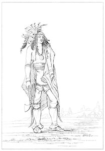 Brave iroquois, 1841 - Myers and Co
