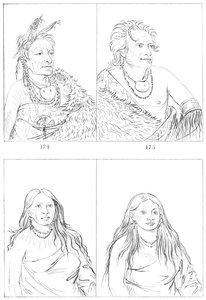 Pawnees, 1841 - Myers and Co