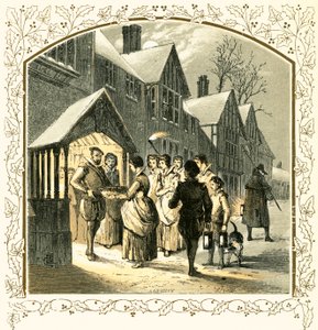 Un chant pour un bol de wassail - Myles Birket Foster