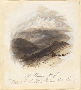 Illustration pour "Le Jour de Pluie" de Longfellow - Myles Birket Foster