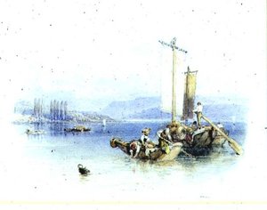 Lac de Côme, Italie - Myles Birket Foster