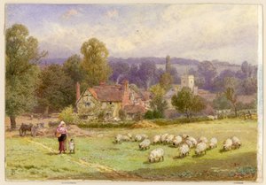 Cottage de Milton à Chalfont St Giles, Bucks - Myles Birket Foster